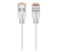Ubiquiti UACC-Cable-Patch-EL-0.3M-W networking cable Translucent. Whit