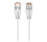Ubiquiti UACC-Cable-Patch-EL-1M-W networking cable Translucent,White Cat6