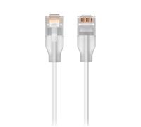 Ubiquiti UACC-Cable-Patch-EL-1M-W networking cable Translucent,White Cat6