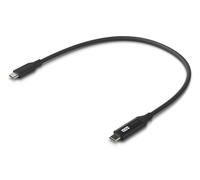 Ubiquiti UACC-Cable-USB-100W-0.3M-BK USB cable USB C Black. Grey