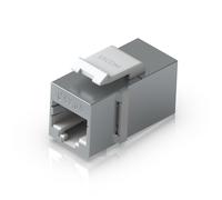 Ubiquiti UACC-KEYSTONE-COUPLER-C6A Pass-through Cat6A keystone
