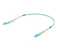 Ubiquiti UACC-OFC-MM-0.5M Lightweight fiber patch cable.