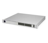 Networks UniFi Pro 24-Port PoE - Managed - L2/L3 - Gigabit Ethernet (10/100/1000) - Power over Ethernet (PoE) - Rack mounting - 1U