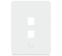 Ubiquiti Universal Paintable Keystone Wall Plate 4-Pack Vertical - 2-Port