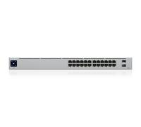 Ubiquiti UniFi USW-24 24-Port 24 x 10/100/1000 + 2 x Gigabit SFP L2 Rack Mountable Mananged Network Switch