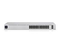 Ubiquiti - USW-24-POE - UniFi Switch USW-24-POE - Switch - Managed - 24 x 10/100/1000 (16 PoE+) + 2 x Gigabit SFP -