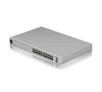Ubiquiti UniFi Pro 24-Port PoE Managed L2/L3 Gigabit Ethernet (10/100/1000) Power over Ethernet (PoE) 1U Silver