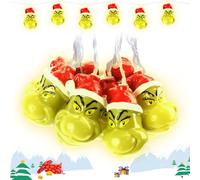 UBJUBT LED Battery Christmas Lights, 2m Battery Christmas Decorations with 10 LEDs, Santa Fairy Lights for Indoor Outdoor Christmas Tree Garden Party Livingroom Bedroom Decoration