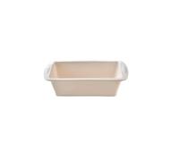 UBOHUZ 2Pcs Rectangular Square Silicone Pans for Bread Cake Deep Baking Dish Angel Food Cheesecake Mold for Parties, Festival(White)