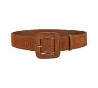 UBOHUZ 2pcs Wide Waist Seal Ladies Belt Female Models Versatile Decoration With Skirt Coat Leather For Dresses(Brown)