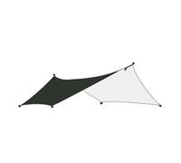 UBOHUZ Camping Tent Tarps Outdoor Tarp Tent Waterproof Sun Shelter For Tourism Picnic Hexagon Sunshade Canopy Camping Awning Pergola Flysheet For Camping(Black)