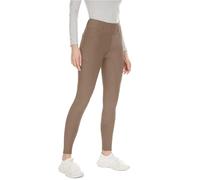 UBOHUZ Winter Plush Horse Riding Pants Women Warm Thickening Equestrian Breeches Non-Slip Silicone Horseback Leggings for Women Men(Brown,M)