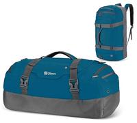 Ubon Large Duffel Bag Holdall Bags with Shoe Compartments 4-Way Sports Gym Duffel Backpack with Padded Straps 55L Camping Traveling Duffle Bag Waterproof Gym Bag Overnight Bags Dark Teal