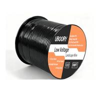 UBOORY 12 Gauge Wire 2 Conductor 100FT, 12/2 Low Voltage Landscape Wire, for Low Voltage, Outdoor Direct Burial Electrical Wire, Copper Wire