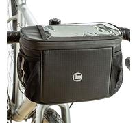 UBORSE Bike Handlebar Bag Waterproof Bicycle Frame Bag with Touch Screen Bicycle Front Insulated Cycle Basket Bag with Built-in Aluminum Foil