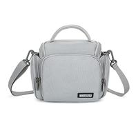 UBORSE Camera Bag Case DSLR Camera Bag Mirrorless Camera Bag Photographers with Removable Padded Dividers for DSLR Cameras, Lenses and etc (Grey)