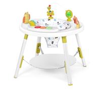 UBRAVOO Baby Activity Center,3-in-1 Baby Walk Along Toys with Removable Toys and 360° Rotating Seat - Ideal for Infant Development and Entertainment (Green)