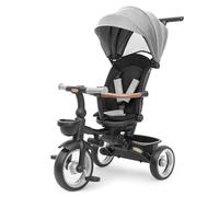 UBRAVOO Baby Tricycle,7 in 1 Foldable Trike for Kids age 6M+ to 5 Years,Headlights.1-Step Brake Folding Pedal, Extended Canopy,Detachable Guardrail (Grey)
