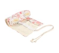 Ubric 72 Holes, Roll-Up Pencil Case, Pencil Pouch with 72 Compartments for Artists and Sketching（Tower Pattern）