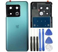 ubrokeifixit for OnePlus 10 Pro NE2213 Housing Rear Panel Back Glass Door Cover Replacement for OnePlus 10 Pro 5G 6.7'' NE2210 NE2211 NE2213 (10 Pro/Emerald Forest)