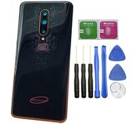 ubrokeifixit for OnePlus 7T Pro Rear Panel Back Glass Door Cover Replacement with Pre-Cut Tape for OnePlus 7T Pro 6.67" HD1910 HD1913(NOT for OnePlus 7T 6.55") (7T Pro/McLaren with Camera Lens)