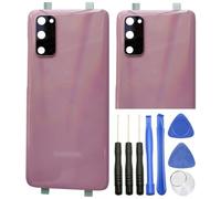 ubrokeifixit Galaxy S20 Rear Back Glass Cover Replacement for Samsung Galaxy S20 G980F 6.2",S20 5G UW Verizon G981V,S20 5G G981 (S20 6.2-Pink)