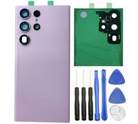 ubrokeifixit Galaxy S23 Ultra SM-S918W Rear Back Glass Door Cover Replacement for Samsung Galaxy S23 Ultra SM-S918U1 S918U S918W 6.8" 2023,w/Camera Lens (S23 Ultra-Lavender)