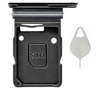 Ubrokeifixit Galaxy S25 Edge S937U1 Single Sim Card Tray Slot Holder Replacement for Samsung Galaxy S25 Edge SM-S937U S937B S937U1,w/Eject Pin (S937U-Jet Black)