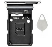 Ubrokeifixit Galaxy S25 Edge S937U1 Single Sim Card Tray Slot Holder Replacement for Samsung Galaxy S25 Edge SM-S937U S937B S937U1,w/Eject Pin (S937U-Silver)