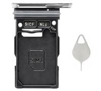 Ubrokeifixit Galaxy S25 Plus S936U Single Sim Card Tray Slot Holder Replacement for Samsung Galaxy S25+ SM-S936U S936W S936U1 S936B S936E (S936U-Silver Shadow)