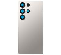 Ubrokeifixit Galaxy S25 Ultra S938U Rear Back Glass Door Cover Replacement for Samsung Galaxy S25 Ultra SM-S938U S938W S938U1 S938N S938E 2025 6.9",w/Camera Lens (S938-Titanium Gray)