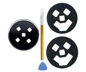 Ubrokeifixit Galaxy Watch 42mm Back Glass Rear Lens Glass Replacement for Samsung Galaxy Watch 42mm R810 R815 R815F R815N R815U R815W,Without Rear Cover (R810-R815/Glass Lens)