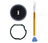 Ubrokeifixit Gear S3 Frontier Back Rear Door Glass Cover Case Replacement for Samsung Gear S3 Frontier SM-R765 SM-R760, with Tool Kit (R765/R760-Glass Lens)