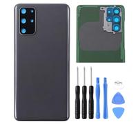 Ubrokeifixit Rear Back Glass Cover Replacement for Samsung Galaxy S20+ G985 6.7",S20 Plus 5G G986,Pre-Cut Tape(Gray+Camera Lens)