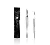 UBSIUH 1 Tick Tweezers, 1 Tick Hood, 1 Tick Fork, Flea Removal Tool, Pet Insect Catcher, Pet Cleaning Supplies.