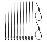 UBSIUH 12 Luggage Binding Ropes, Luggage Fixing Rubber Ropes, Elastic Straps, And Multi-Function Adjustment Ropes, Suitable For Bicycles, Motorcycles, And Tents.