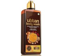 Ubta.n Body Wash - With Chickpea Flour, Almond, Saffron & Turmeric Extracts - Natural De-Tan Cleanser - No Sulphate, Parabens, Silicones & Color - 250mL