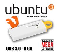 Ubuntu 16.04 Live - Desktop - 32 & 64 bits - USB 3.0 memory stick - 8 Go