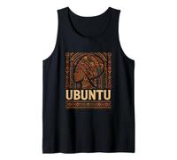 Ubuntu I Am Because We are African Solidarity Print Tank Top