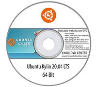 Ubuntu Kylin 20.04 LTS "Focal Fossa" (64Bit) - Bootable Linux Installation DVD