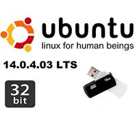 UBUNTU LINUX 14.04 (LTS) FULL OPERATING SYSTEM AND SOFTWARE ON USB MEMORY STICK - LATEST VERSION!
