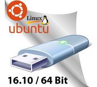 Ubuntu Linux 16.10 64 Bit Operating System Install Live Bootable USB