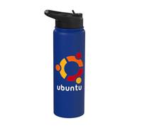 Ubuntu Linux - Secure, Reliable Operating System for Coders Stainless Steel Insulated Water Bottle