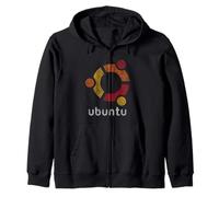 Ubuntu Linux - Secure, Reliable Operating System for Coders Zip Hoodie