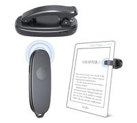 UBUYUONE RF Remote Control Page Turner for Kindle: Page Turner Button Clicker for Kindle Paperwhite Oasis Kobo eReaders iPad Android Tablets Reading Novels, Kindle Reading Accessories
