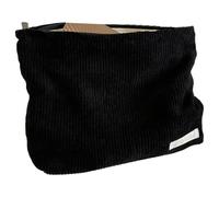 Ubxvamm Corduroy Cosmetic Bag for Women Large Capacity Makeup Organized Portable Beauty Pouches for Travel and Outdoor