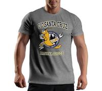 UC 1997 Santa Cruz Banana Slugs Epic Cosplay Replica Pulp Fiction Vincent Vega Men's Grey T-Shirt Size XXL