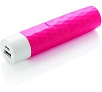 UC 2200mAh Long Lasting Compact Small Power Bank Portable Charger USB Mobile Phone Acessories for Universal, iPhone, Samsung, Huawei, Microsoft, Oppo, Sony (Green) (Pink)