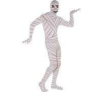UC Adults Second Skin Outfit, Haloween Unisex Mummy Costume, Stag Do Party (Standard)