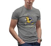 UC Cruz Banana Slugs Vincent vega pulp fiction Men's Grey T-Shirt Size L